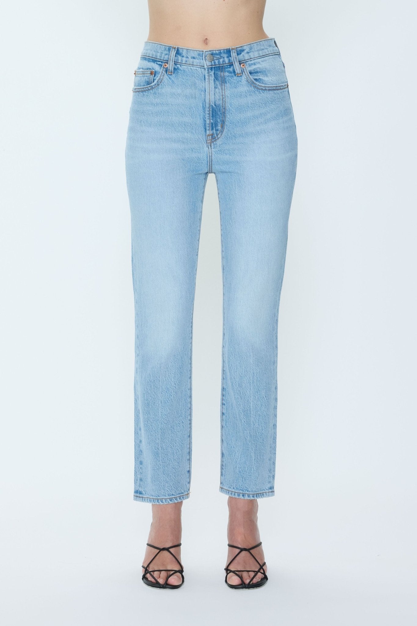 BRI ANKLE HIGH RISE SLIM STRAIGHT - Amor Lafayette