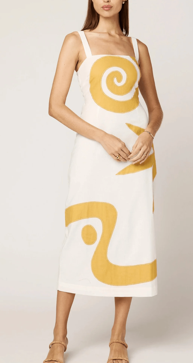Brie Midi Dress - Amor Lafayette