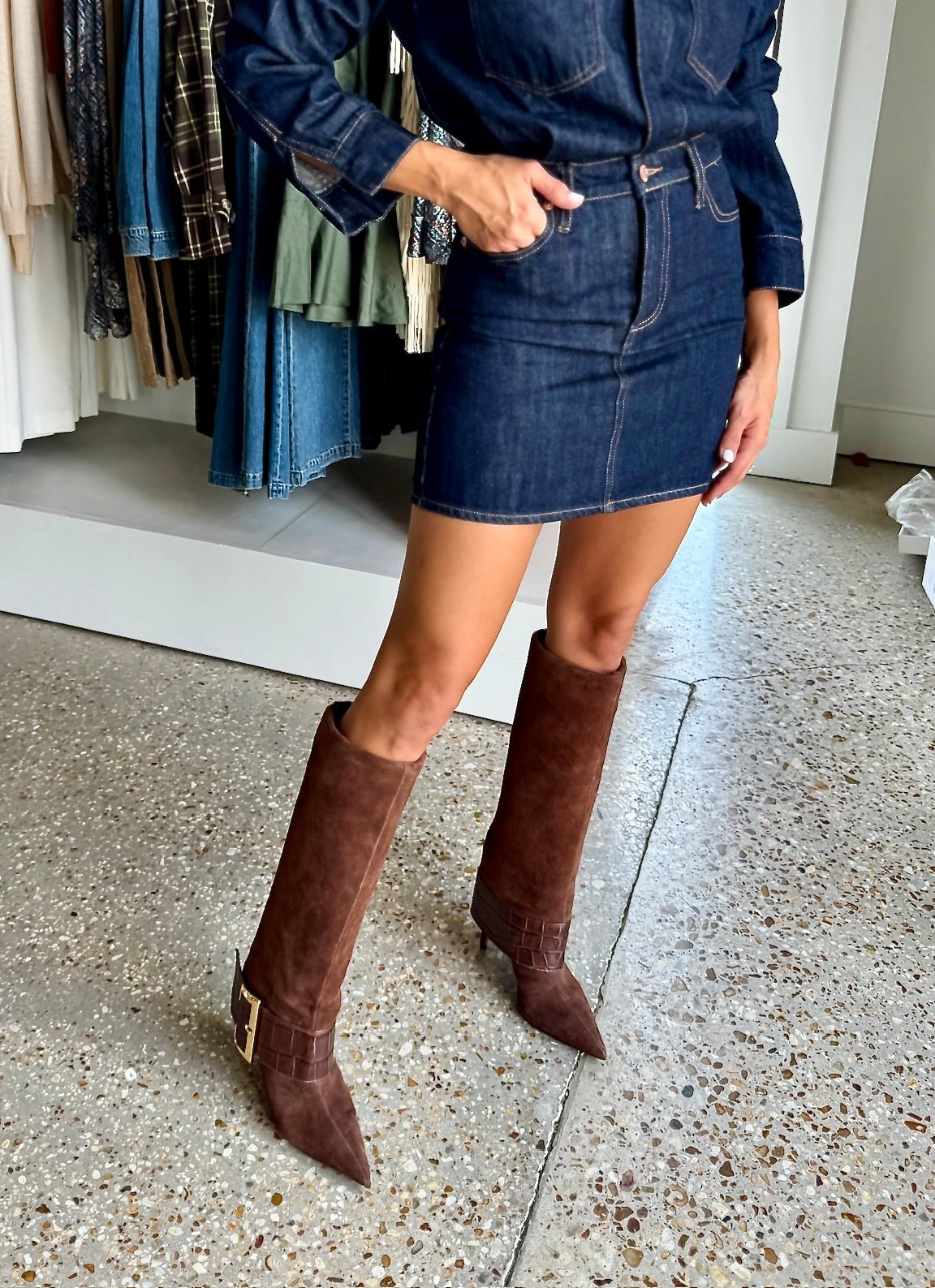 Brown Beatrix Boot - Amor Lafayette