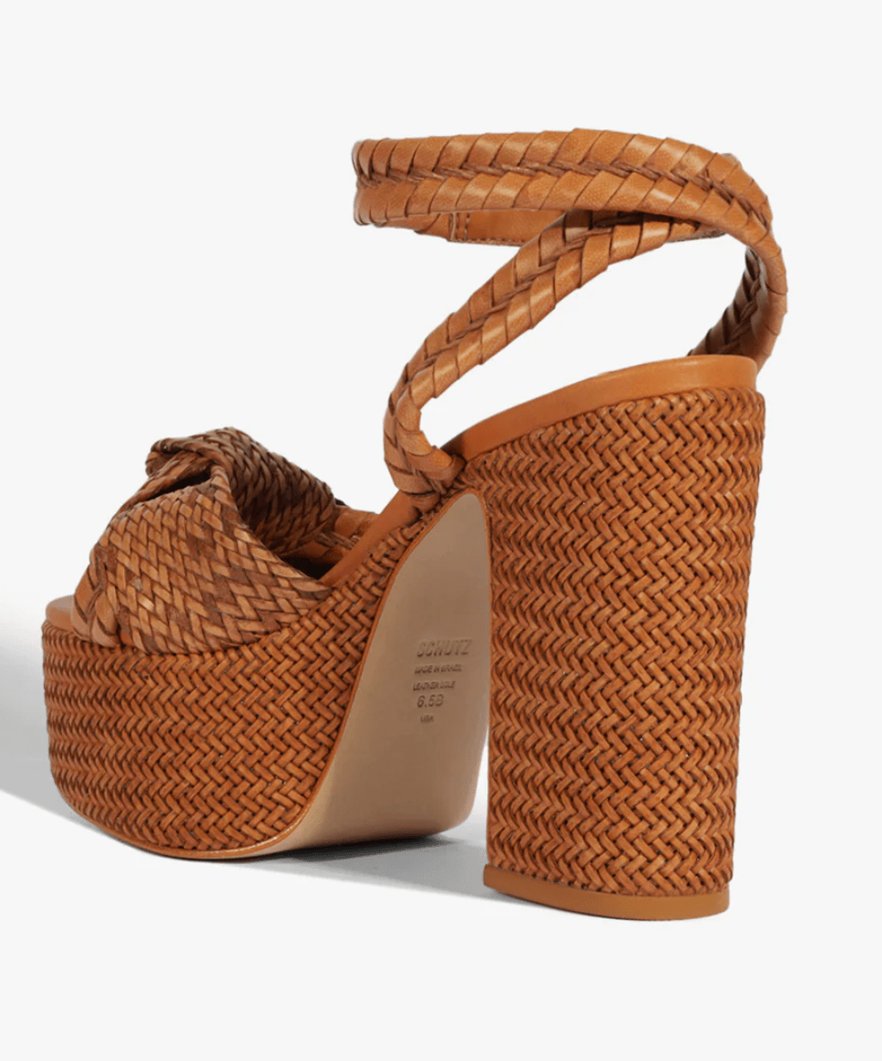 Brown Khari Platform Heel - Amor Lafayette