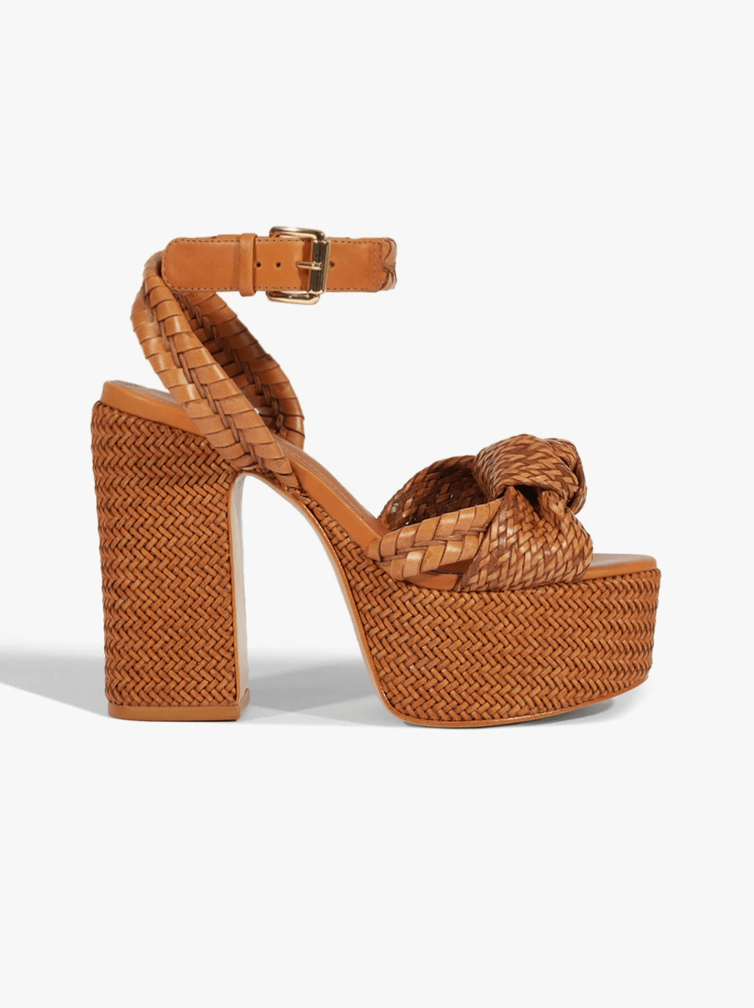 Brown Khari Platform Heel - Amor Lafayette