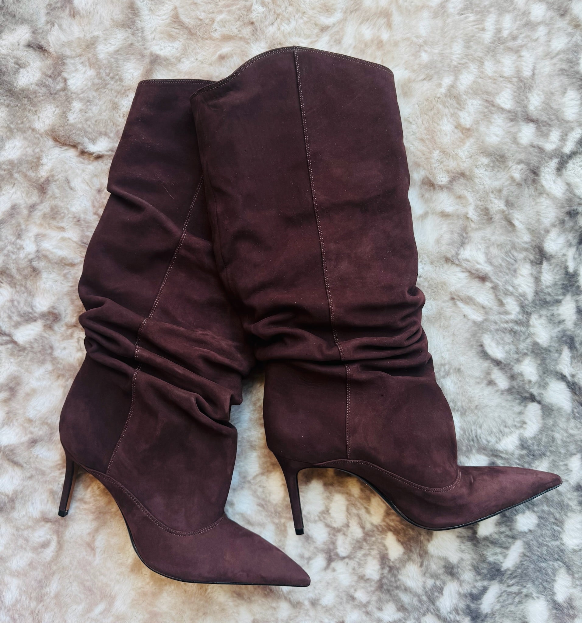 Brown Maryana Slouch Boot - Amor Lafayette