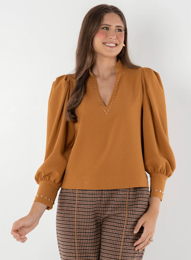 Brown Sugar Hampton Top - Amor Lafayette