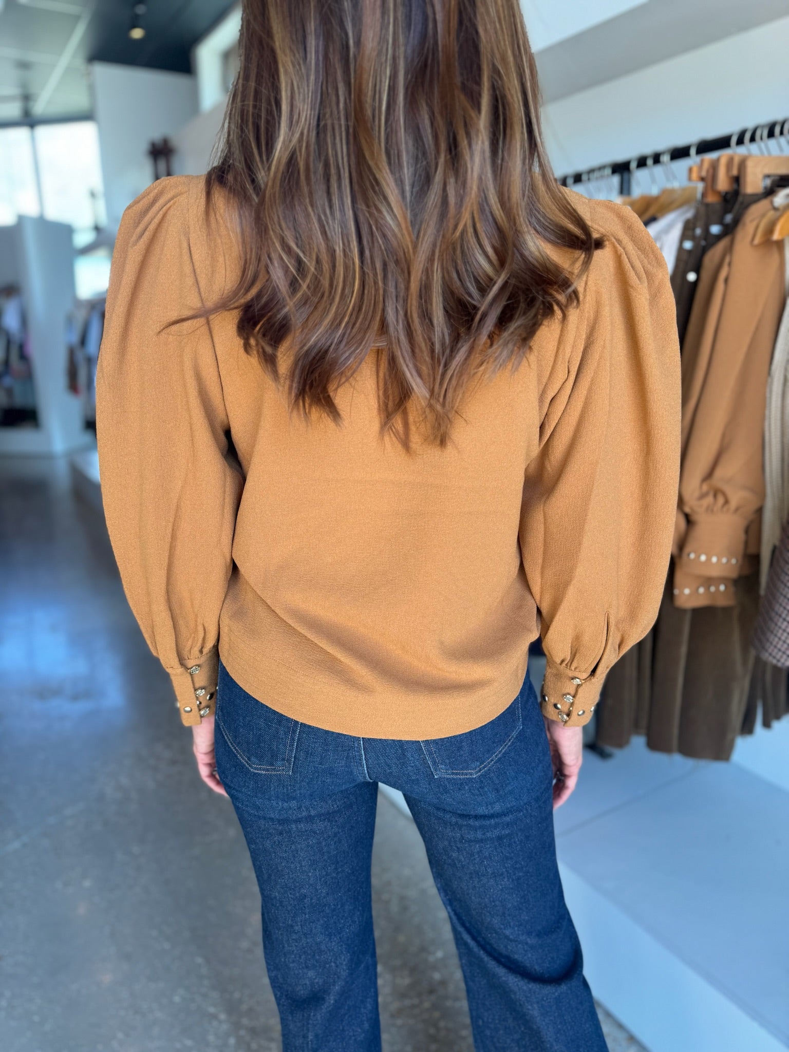 Brown Sugar Hampton Top - Amor Lafayette