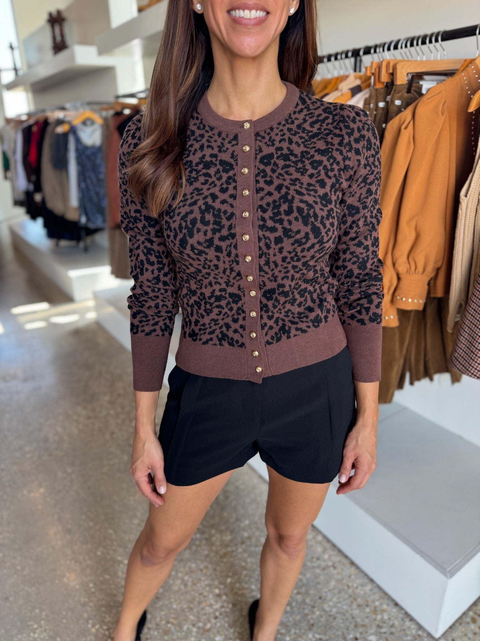 Brown Tulum Cardi - Amor Lafayette