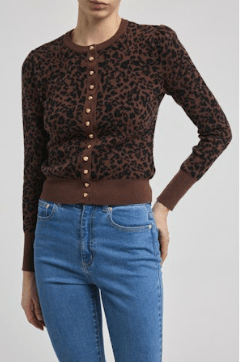 Brown Tulum Cardi - Amor Lafayette