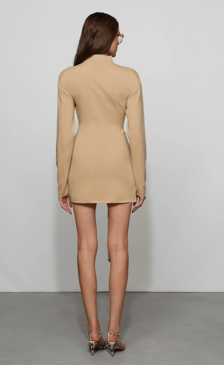 Buff Poala Knit Dress - Amor Lafayette