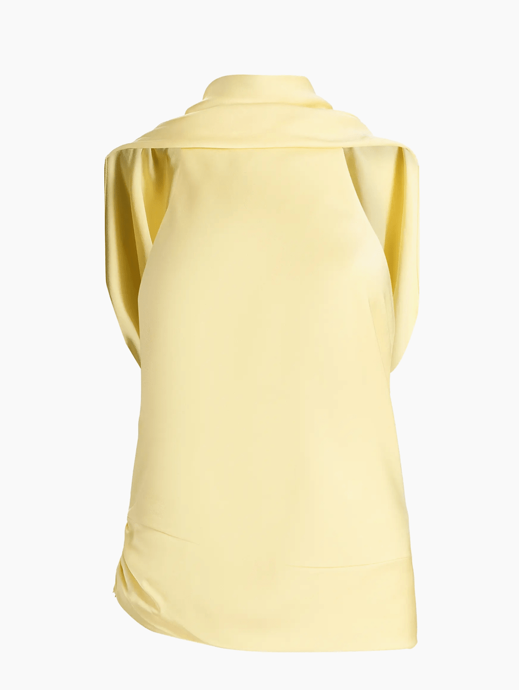 Buttercream Samira Satin Cape Top - Amor Lafayette