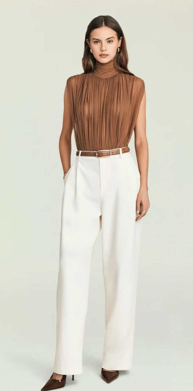Butterscotch Giulia Bodysuit - Amor Lafayette