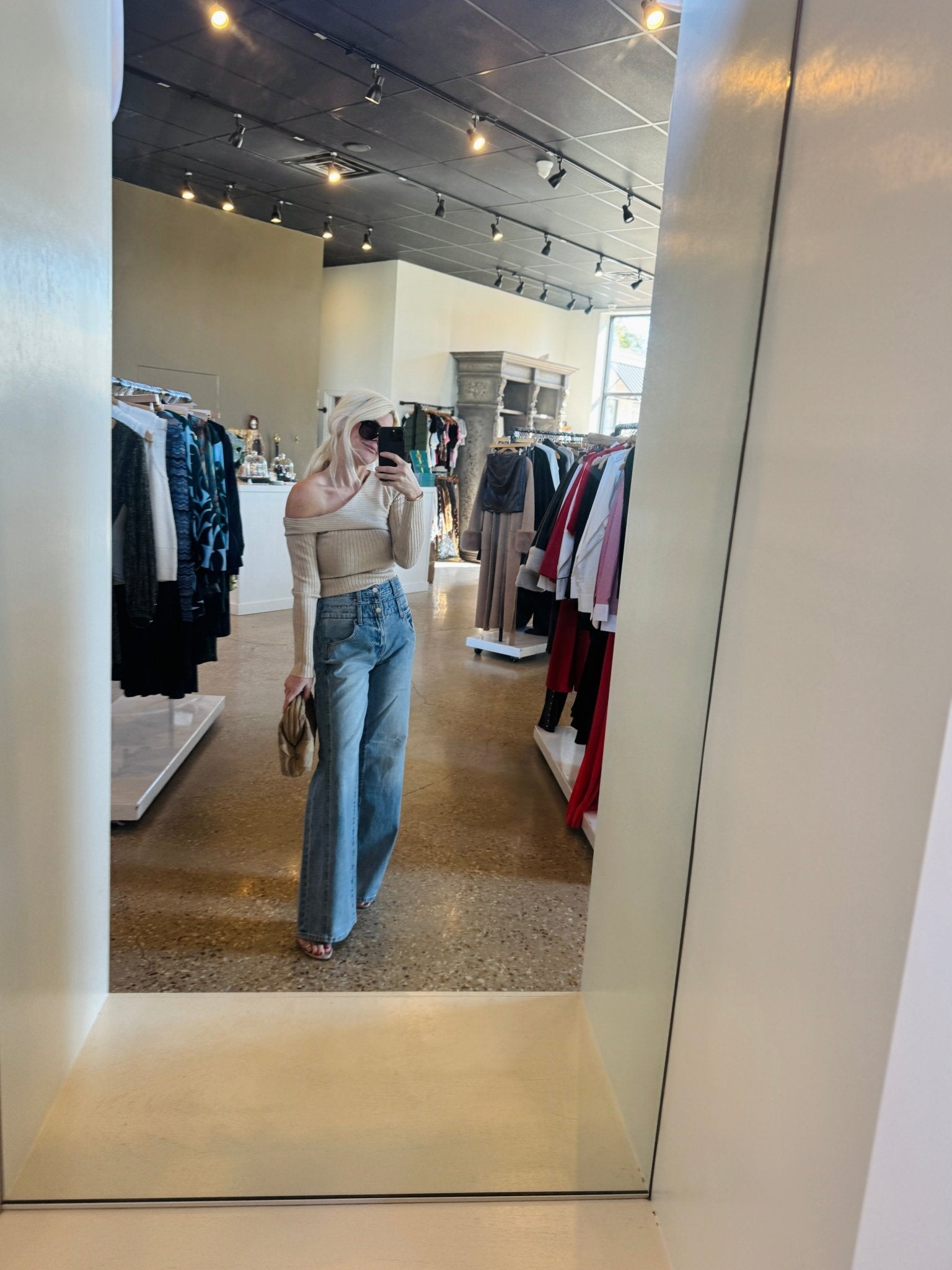 Caleb High Rise Stacked Waist Jean - Era - Amor Lafayette