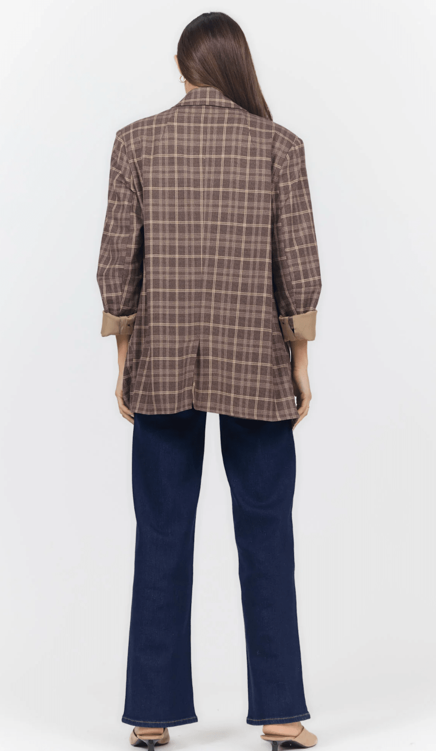 Cambridge Check Spencer Blazer - Amor Lafayette