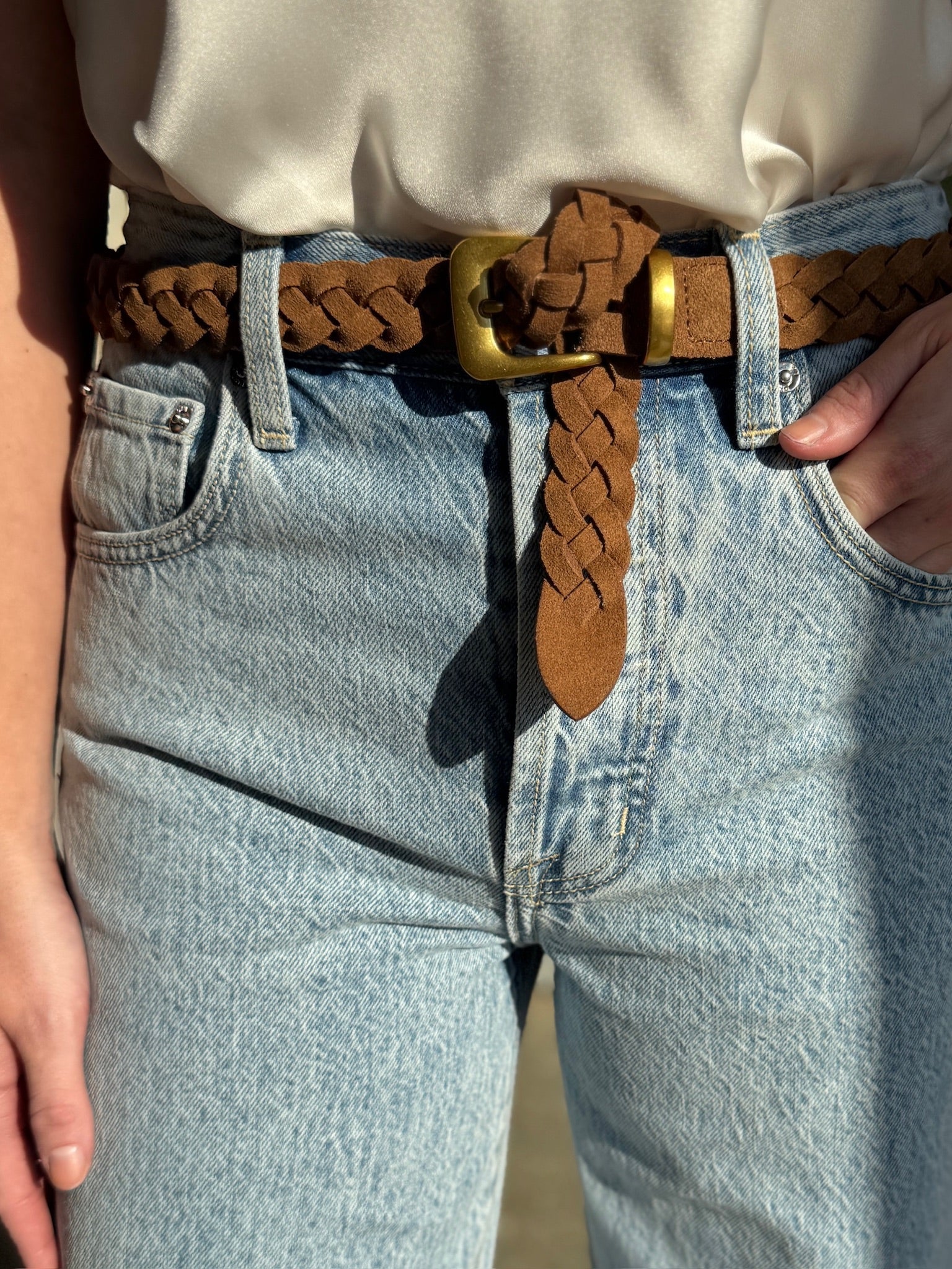 Camel Andora Belt - Amor Lafayette
