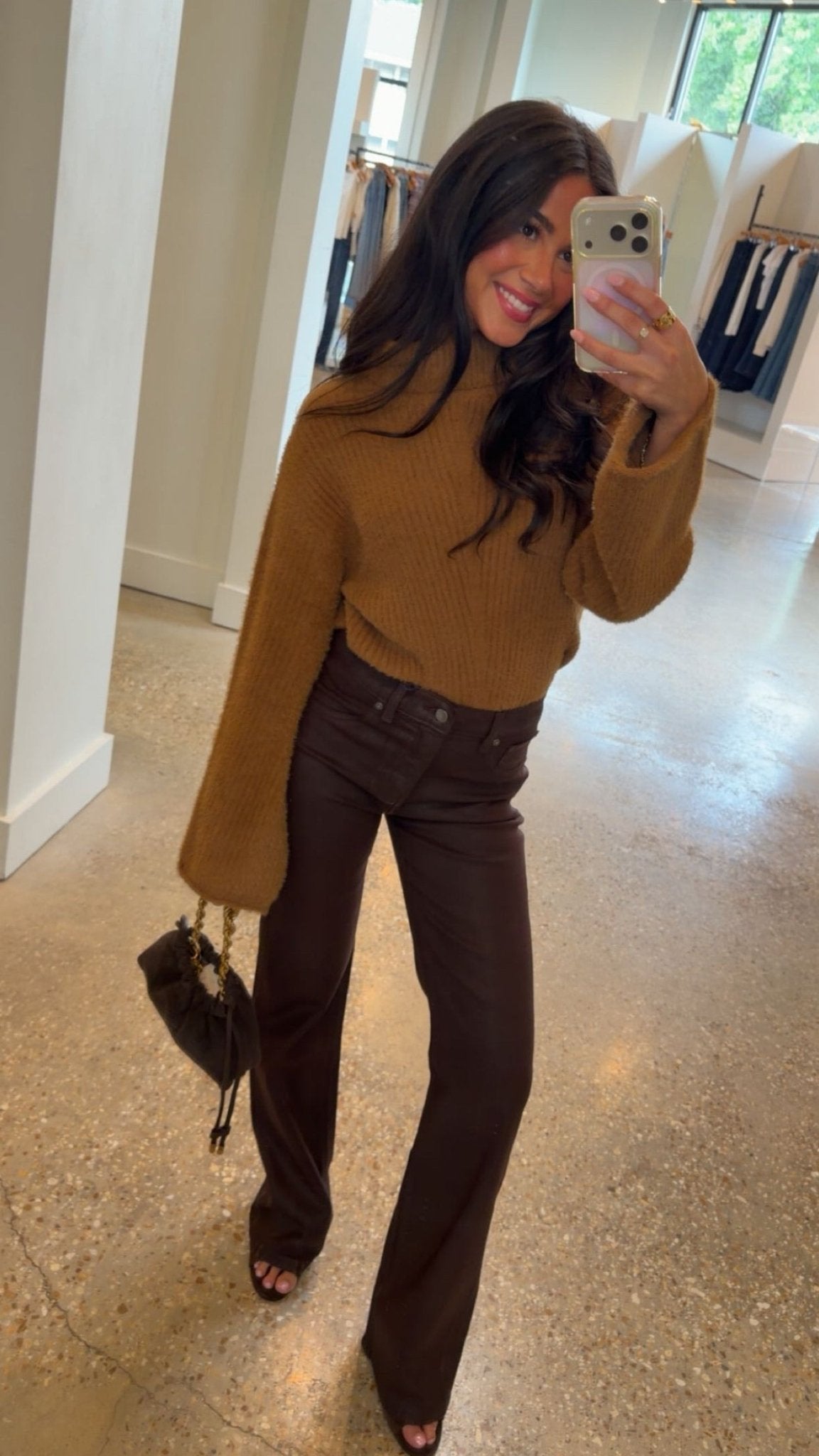 Camel Elga Sweater - Amor Lafayette