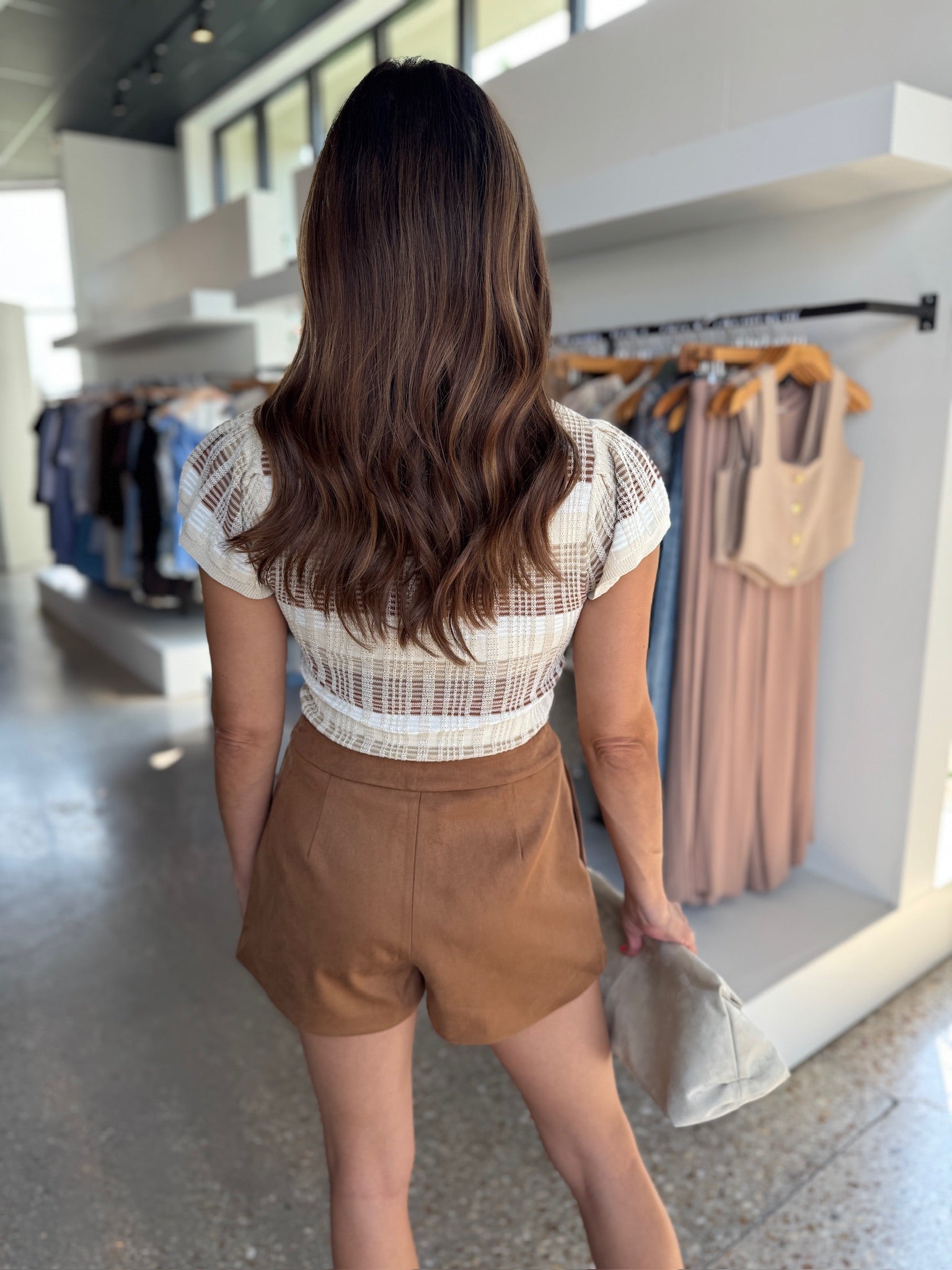 Camel Jude Shorts - Amor Lafayette