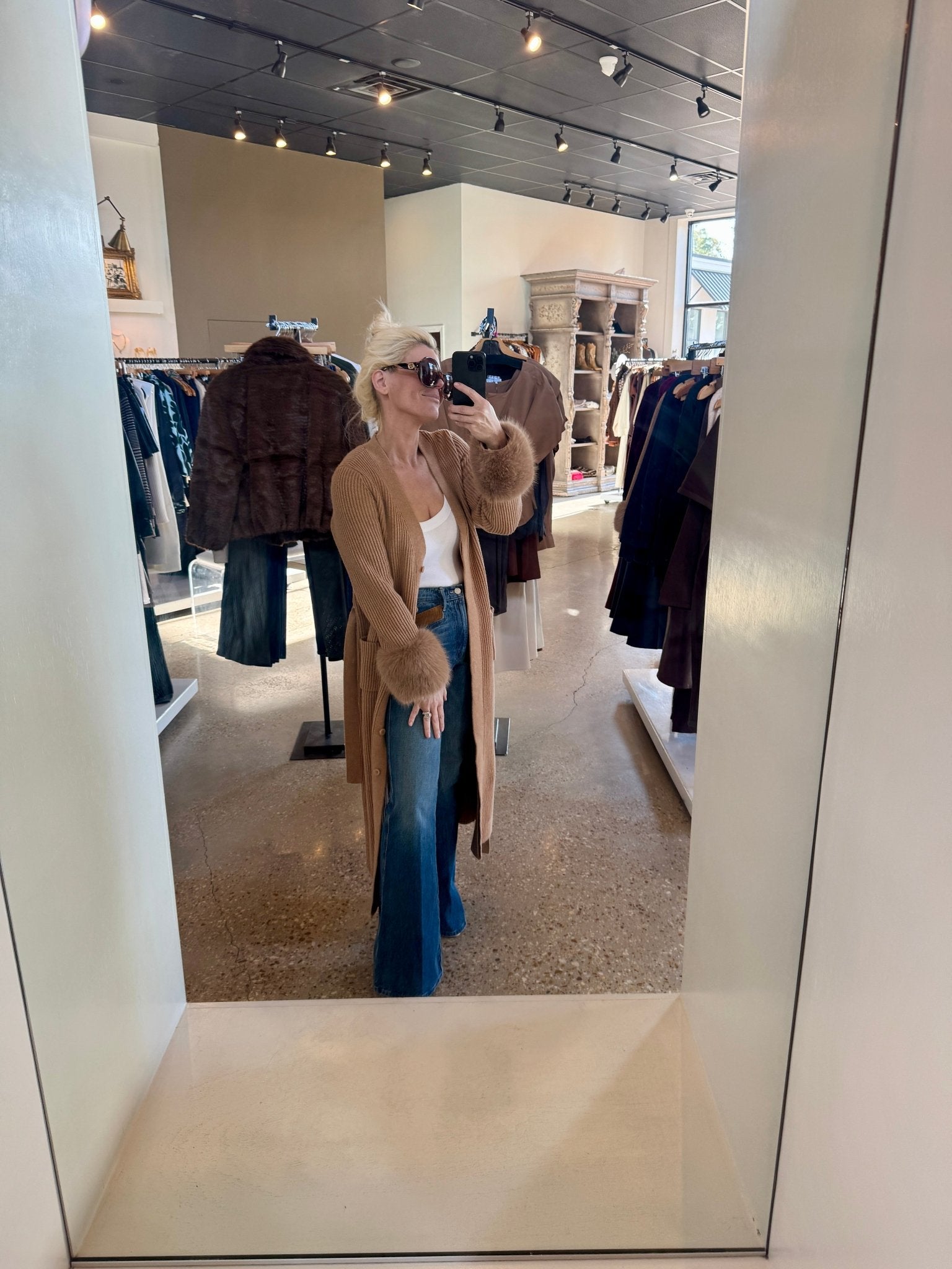 Camel Louise Duster - Amor Lafayette