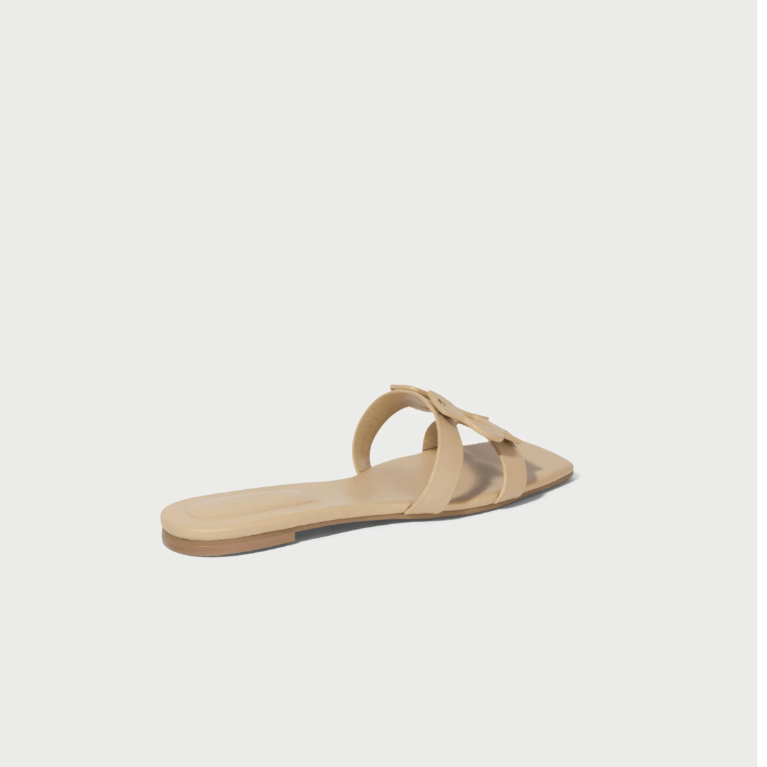 Camel Simkhai Monogram Flat Slide - Amor Lafayette