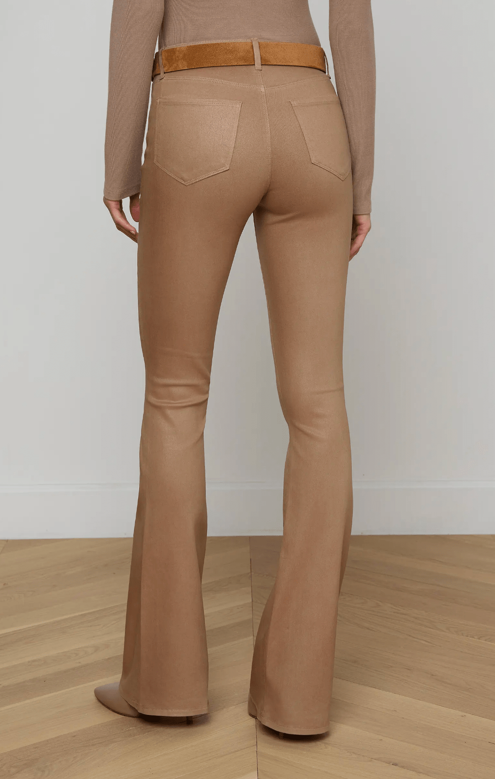 Cappuccino Coated Marty Flare - Amor Lafayette