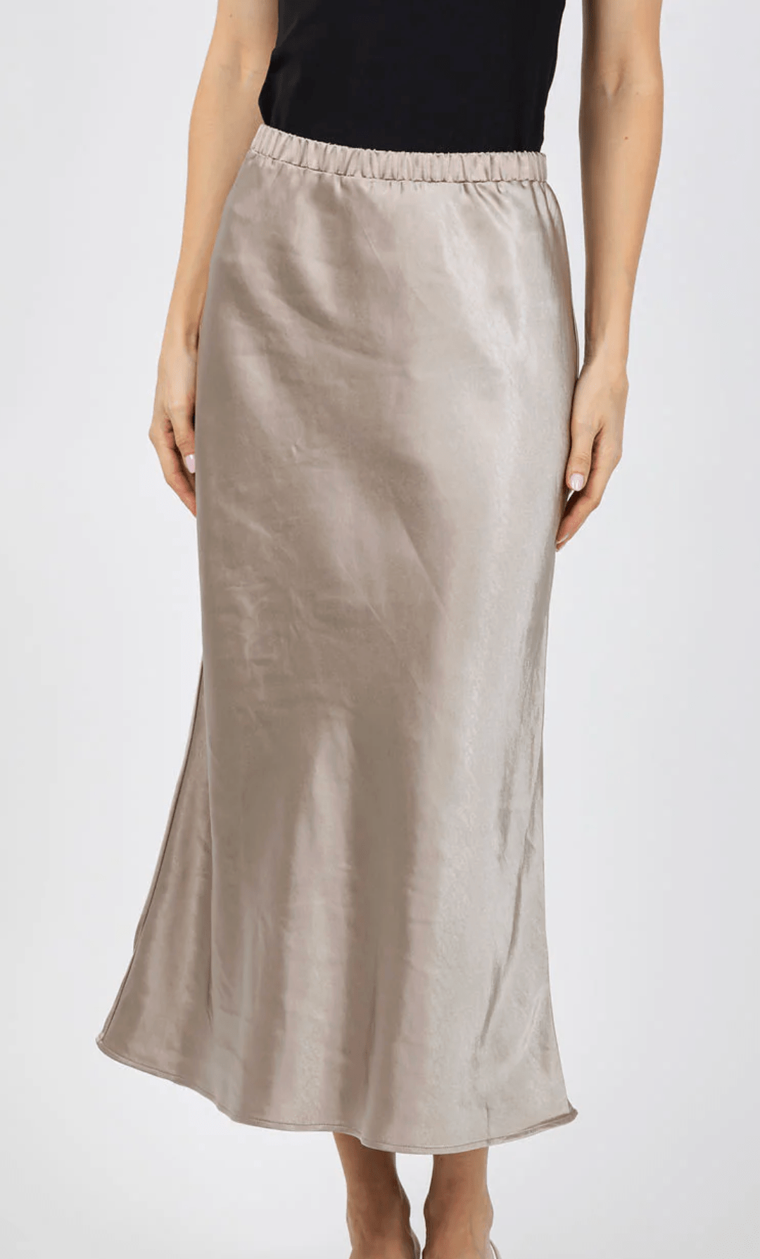 Cappucino Midi Skirt - Amor Lafayette