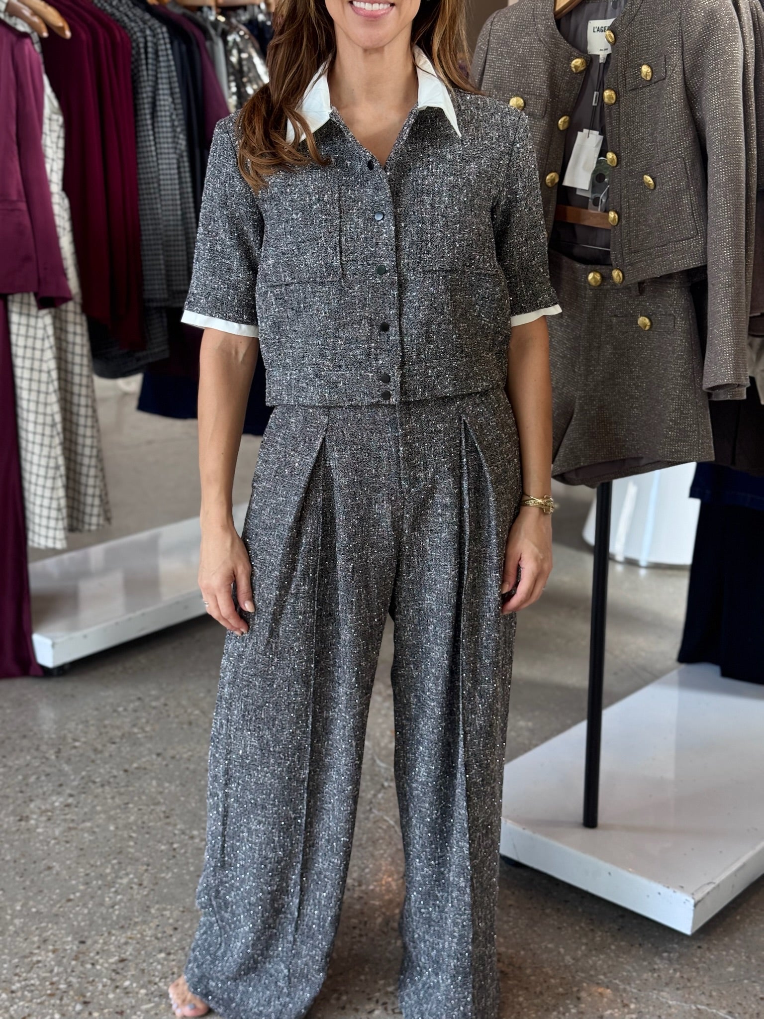 Carbonne Lino Top - Amor Lafayette