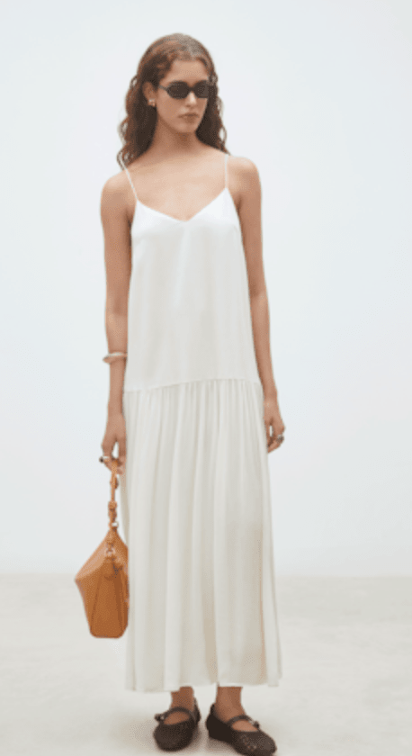 Carlota Maxi in Creme - Amor Lafayette