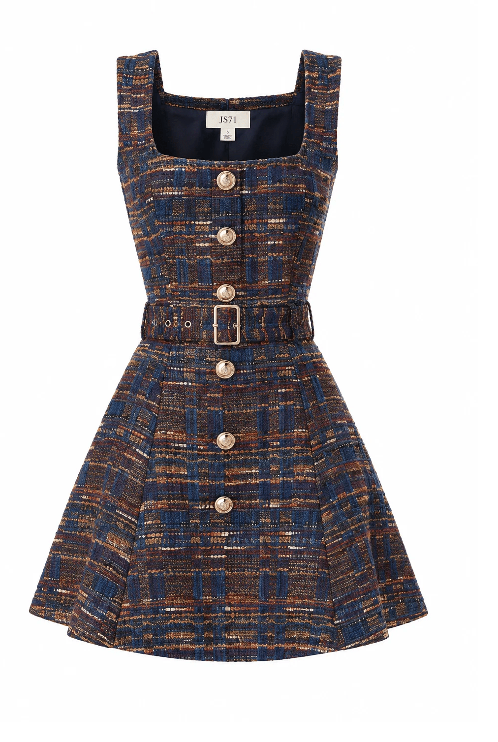Carlotta Sleeveless Dress Boucle - Amor Lafayette