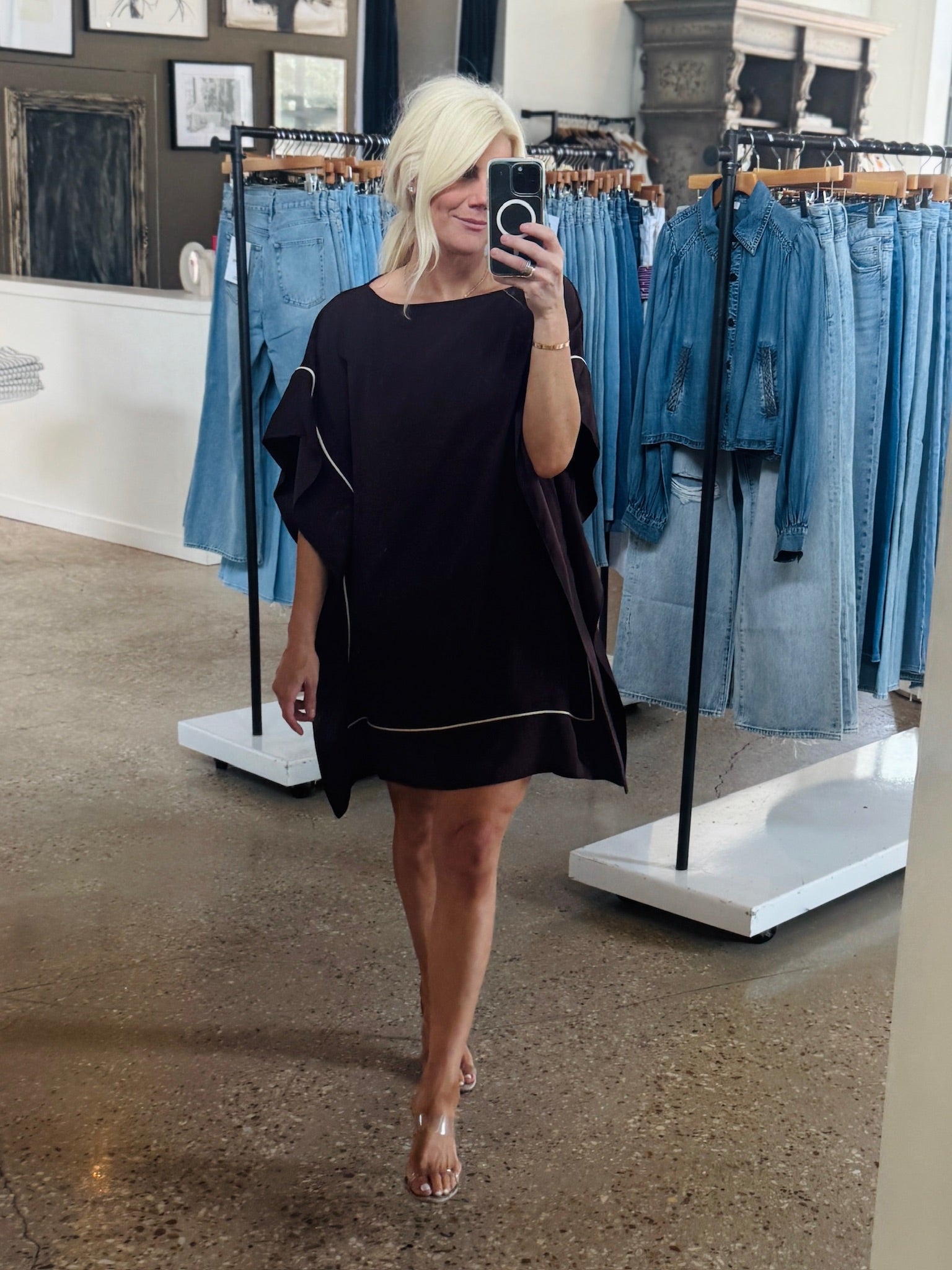 Carob Kalena Dress - Amor Lafayette