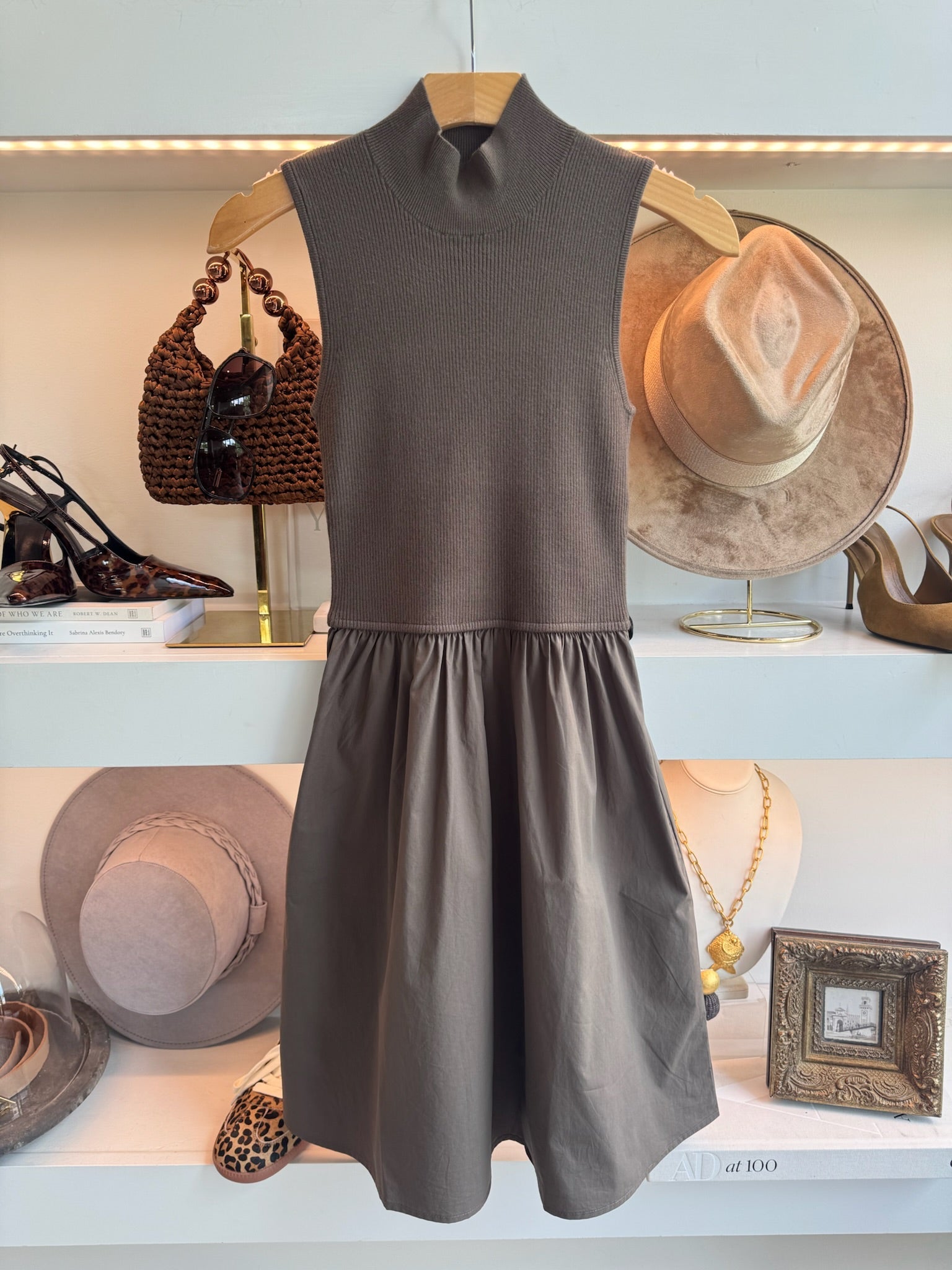 Carob Reynolds Dress - Amor Lafayette