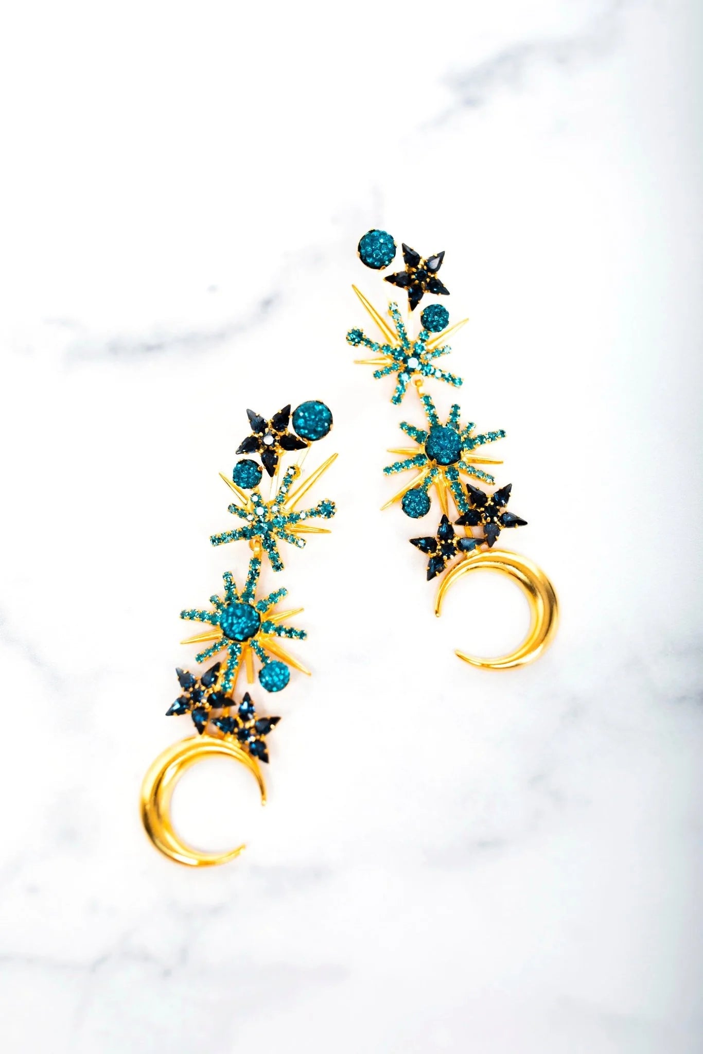Blue Cassiopeia Earrings