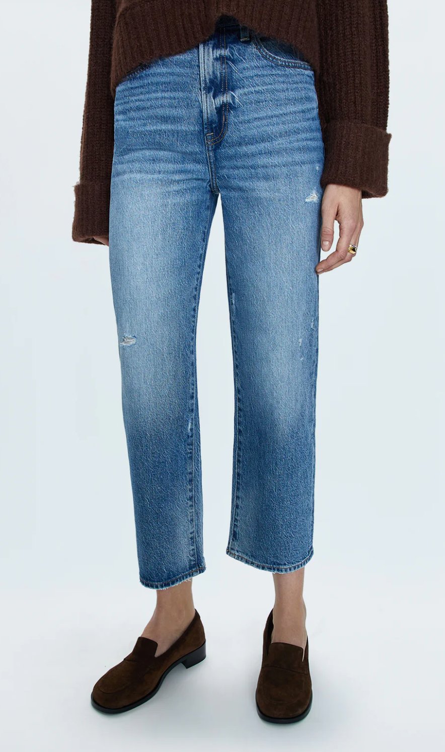 Central Vintage Cassie Crop Jeans - Amor Lafayette