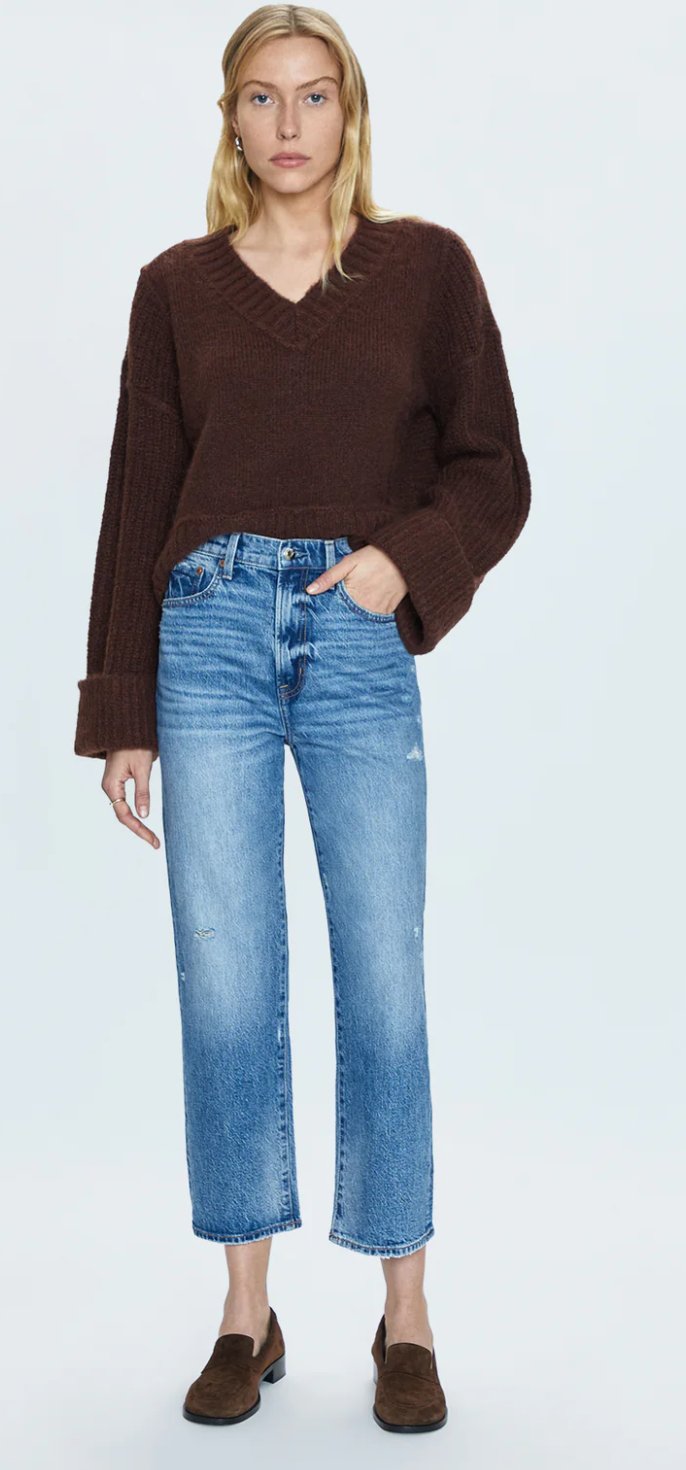 Central Vintage Cassie Crop Jeans - Amor Lafayette