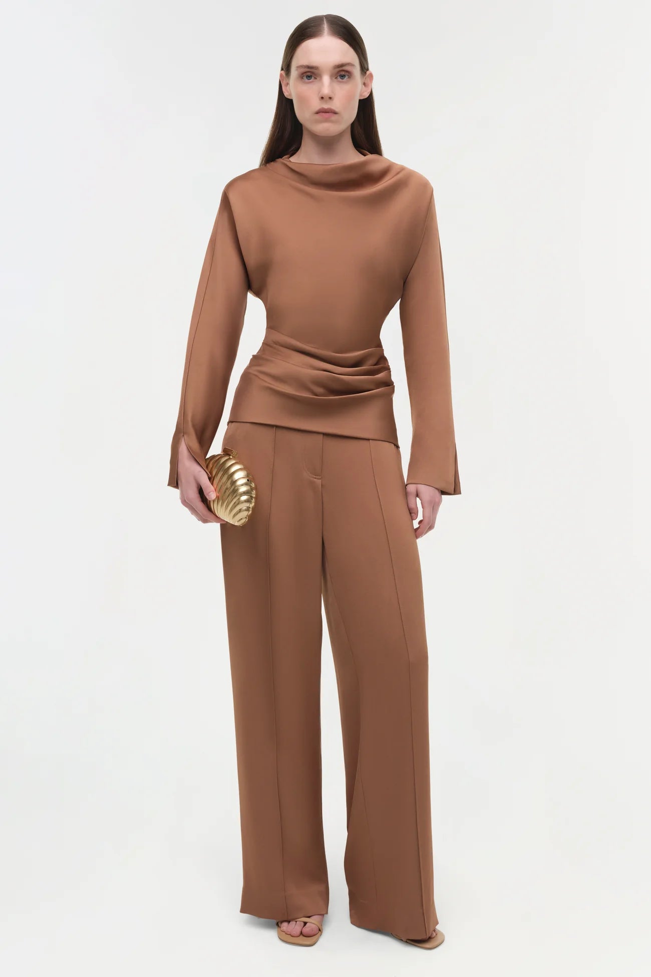 Chai VICTORIA DRAPED TOP - Amor Lafayette