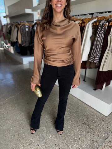 Chai VICTORIA DRAPED TOP - Amor Lafayette