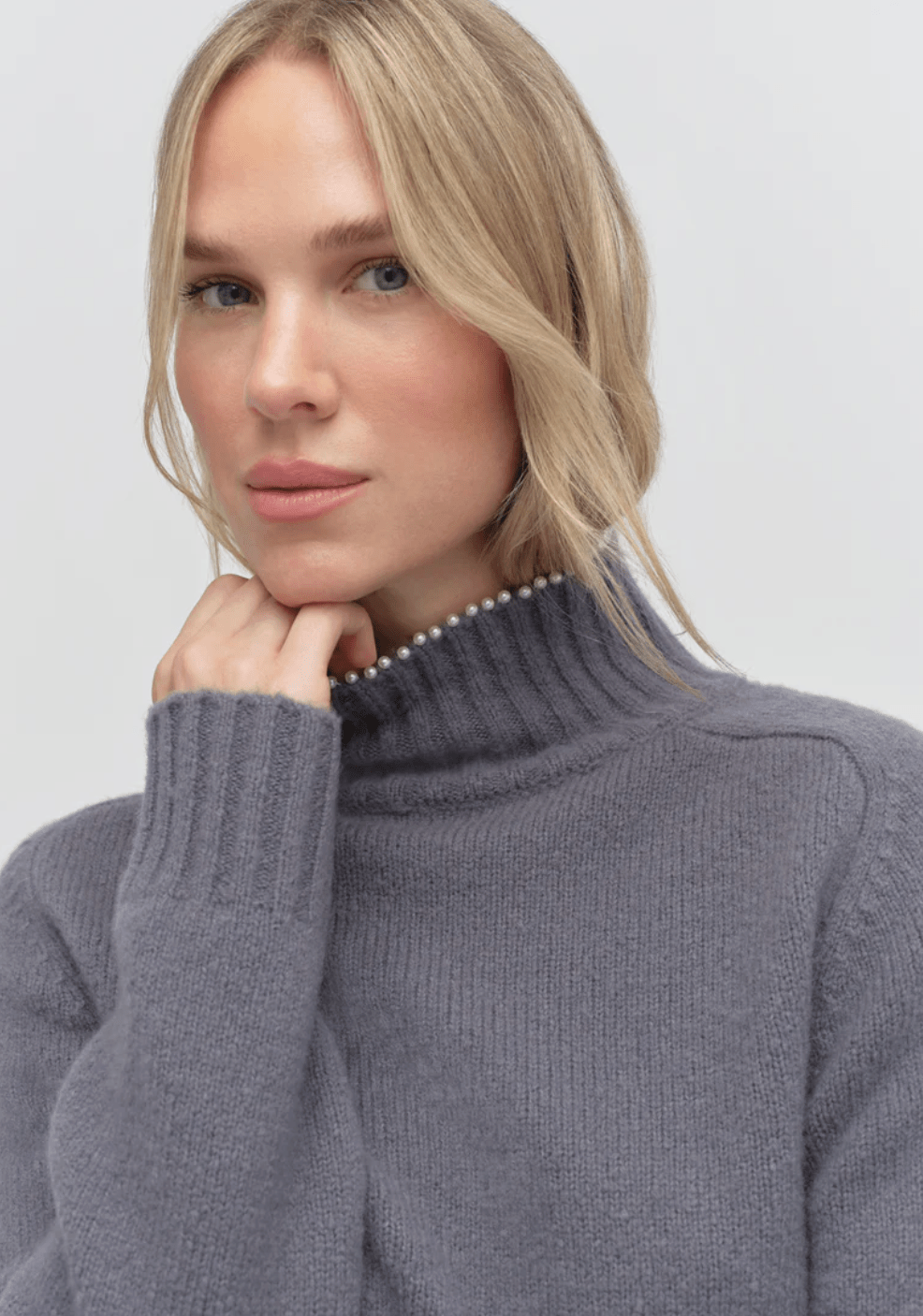 Charcoal The Duchess Sweater - Amor Lafayette