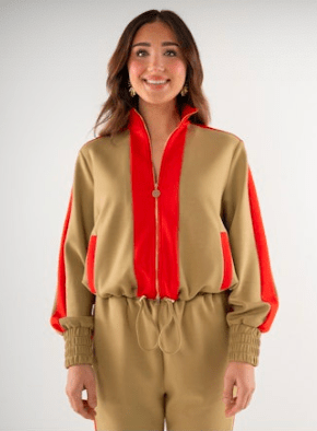 Cherry Spice Bailey Bomber - Amor Lafayette