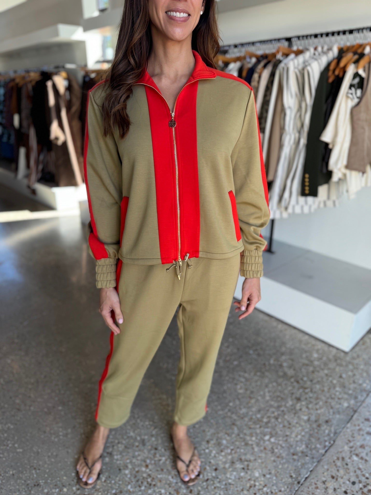 Cherry Spice Joy Jogger - Amor Lafayette