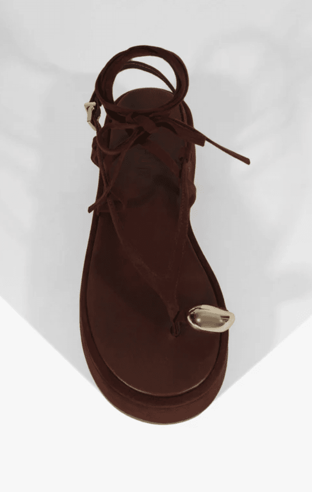 Chestnut Brown Zadie Platforms - Amor Lafayette