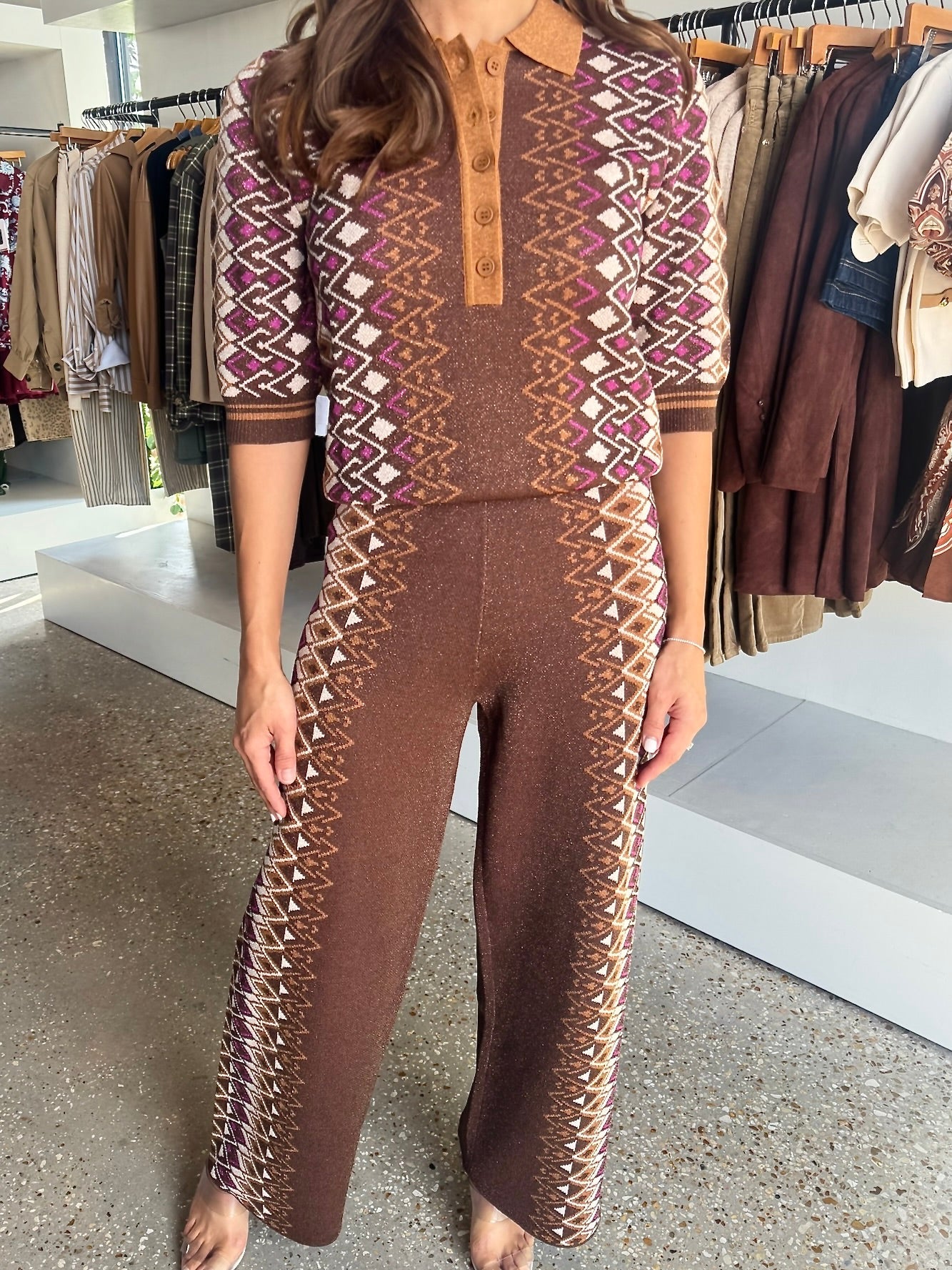 Choco Jasper Pants - Amor Lafayette