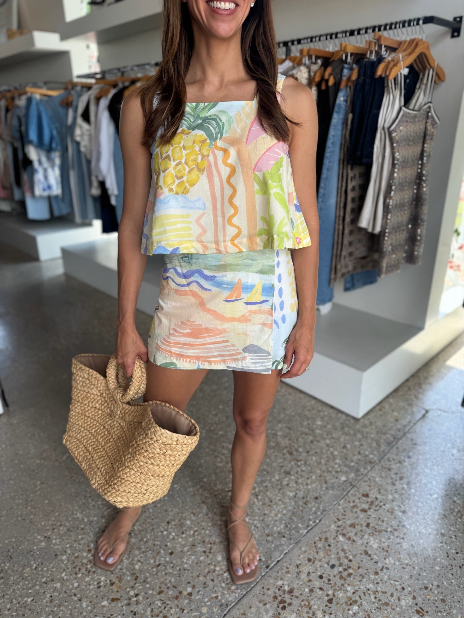 Citrus Splash Lola Top - Amor Lafayette