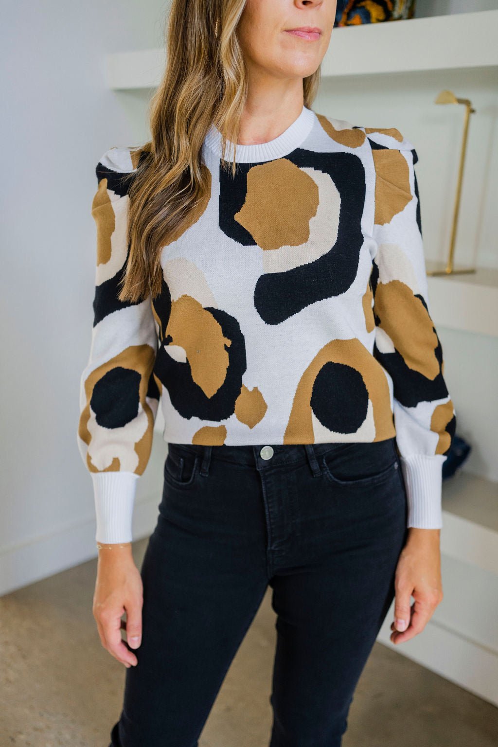 Classic Spot Julia Sweater - Amor Lafayette