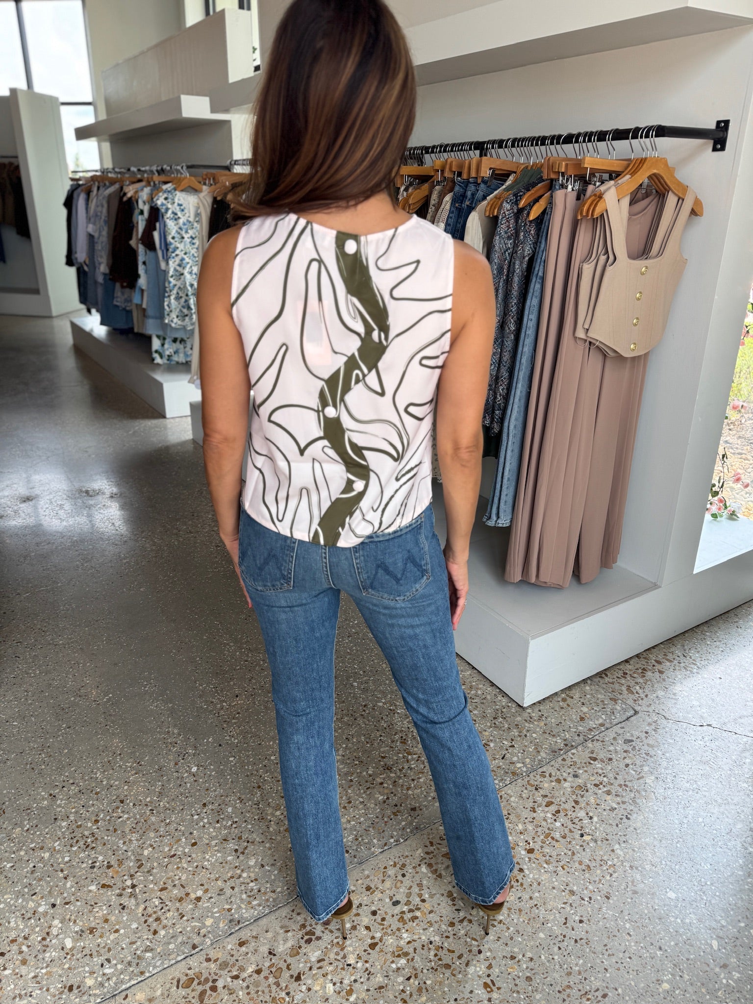 Climbing Ivy Alma Tank - Amor Lafayette