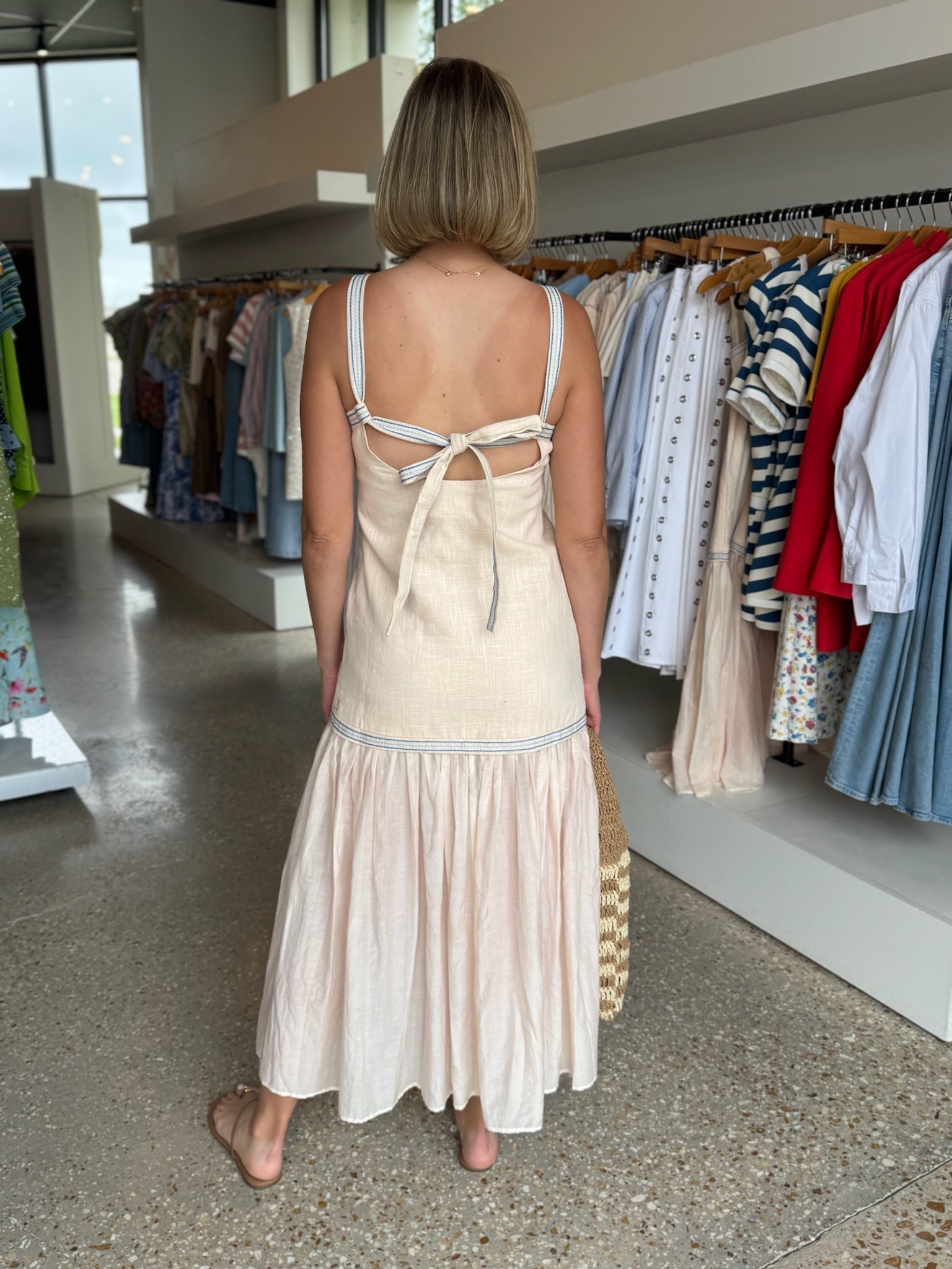 Cloud Freesia Dress - Amor Lafayette