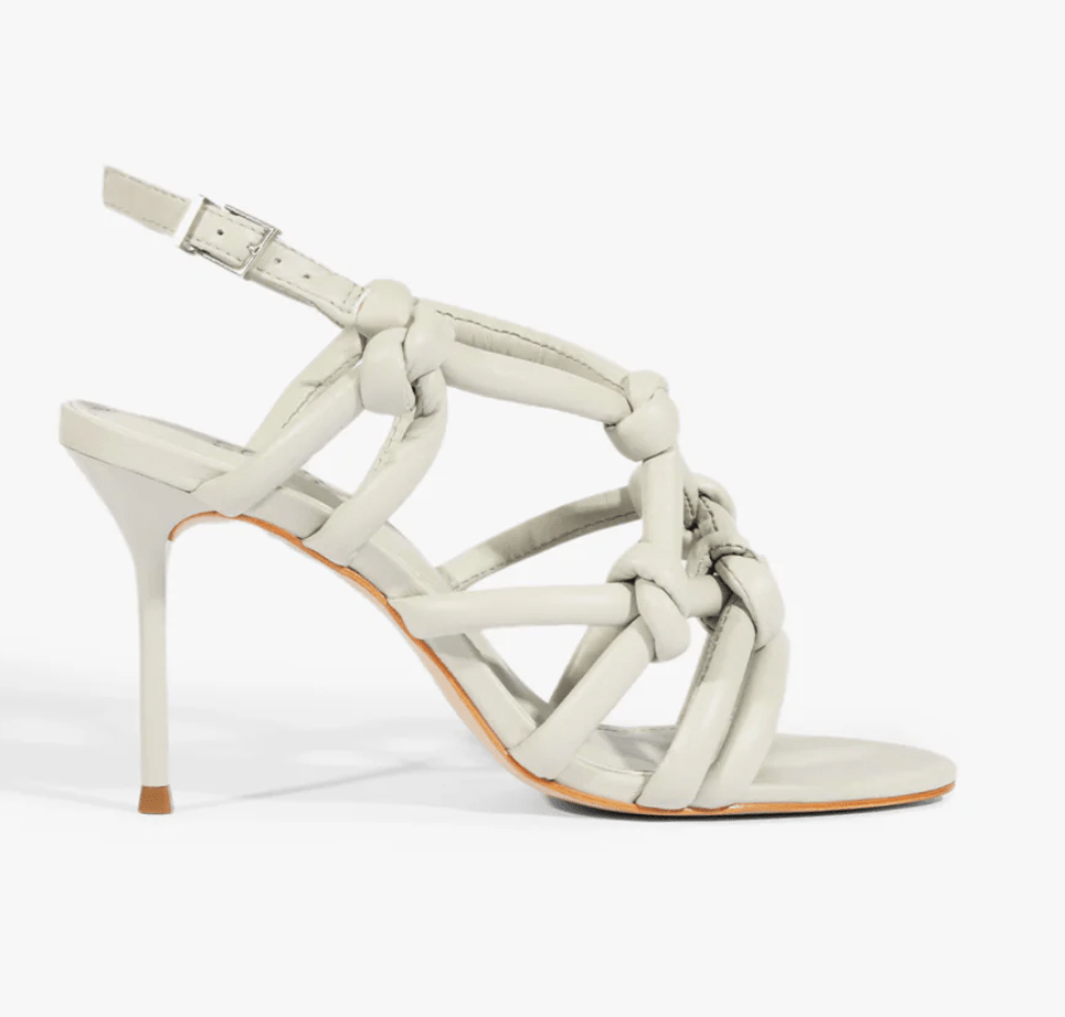 Cloud Gray Janet Heel - Amor Lafayette