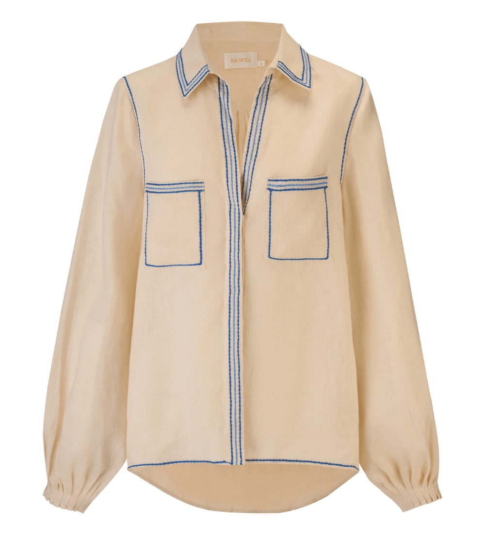 Cloud Sabrina Shirt - Amor Lafayette