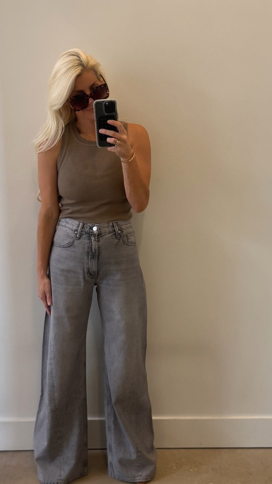 Cocoa Isabel Rib Tank - Amor Lafayette