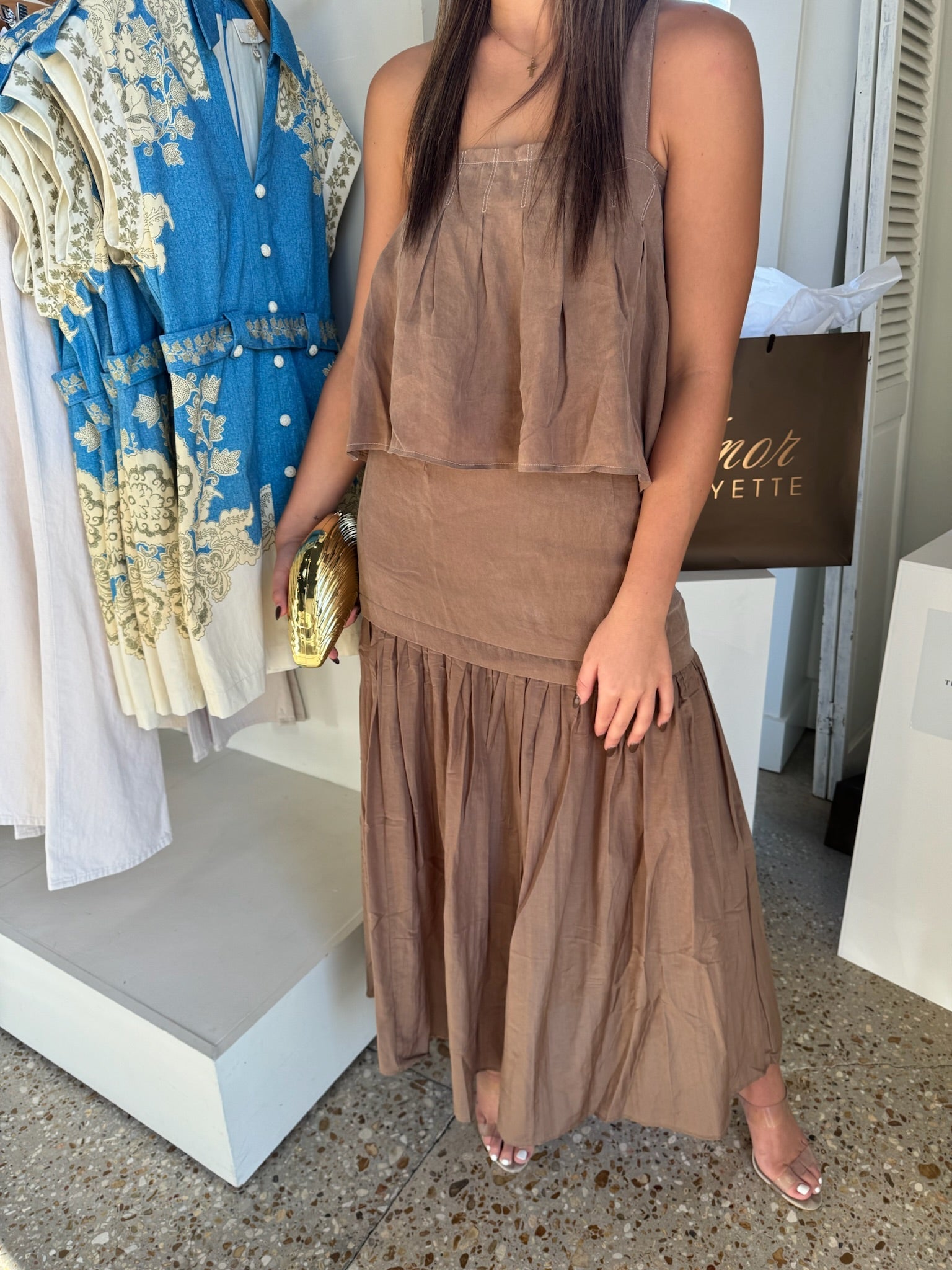 Coconut Isla Skirt - Amor Lafayette