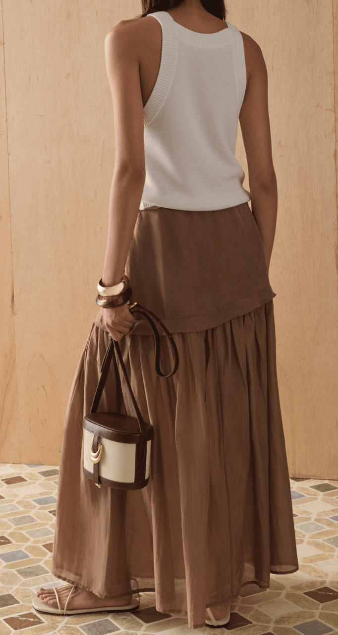 Coconut Isla Skirt - Amor Lafayette