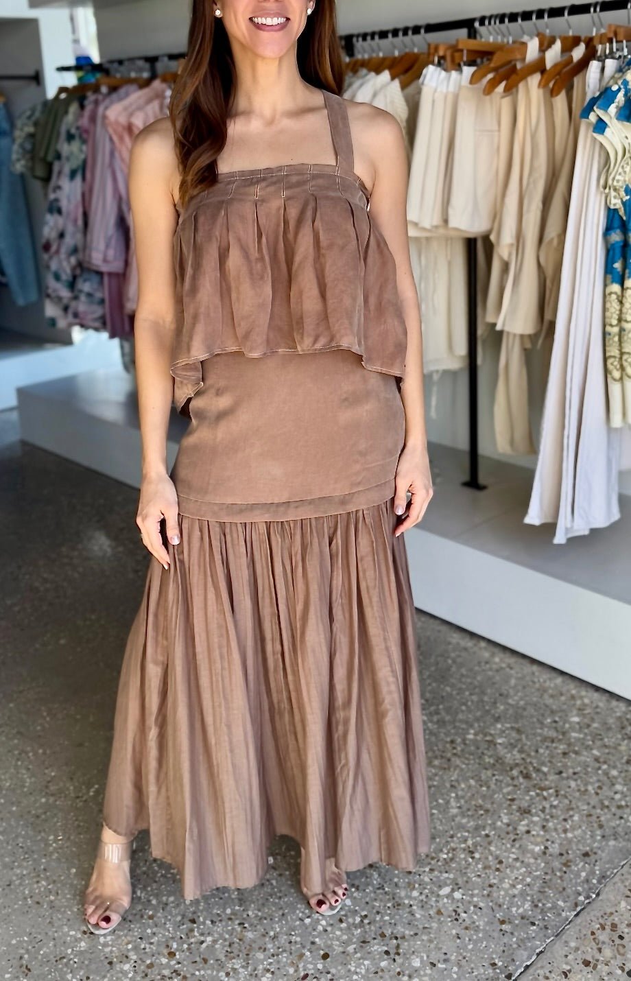 Coconut Lulu Top - Amor Lafayette