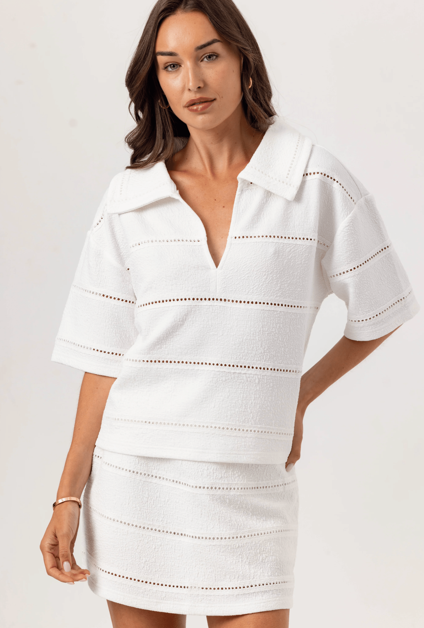 Coconut Milk Mireye Skirt - Amor Lafayette