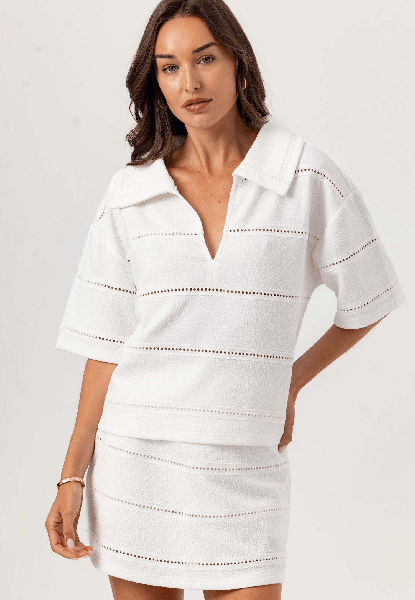 Coconut Milk Violette Pullover - Amor Lafayette