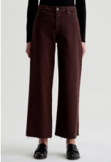 Coffee Bean Saige Wide Leg Crop - Amor Lafayette